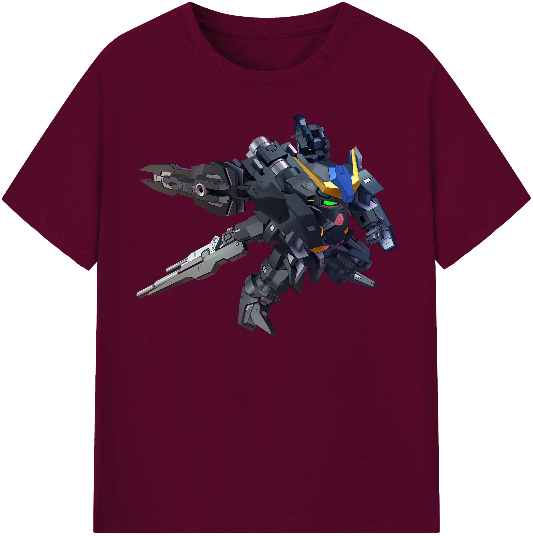（画像用） 機動戦士ガンダム Mobile Suit Gundam レディースカジュアルプリントTシャツ（綿100％）